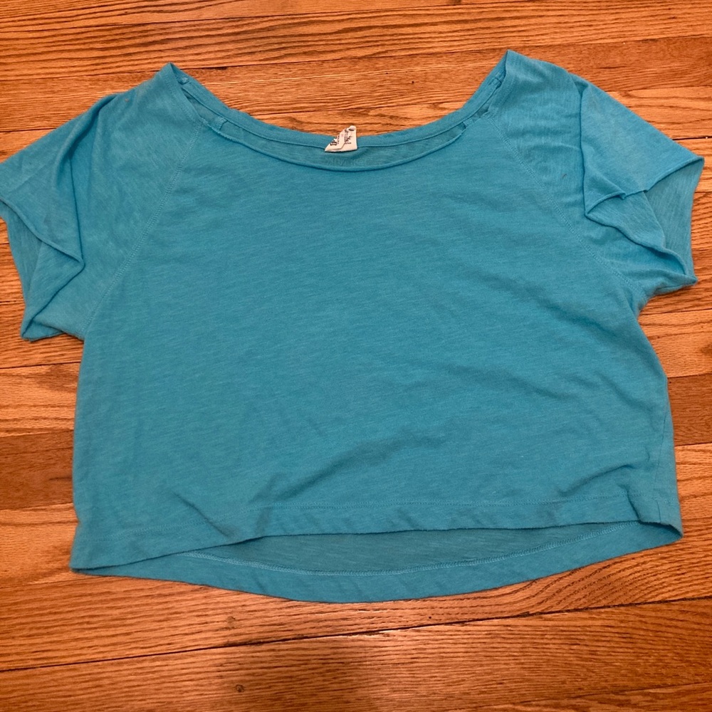 Victoria Secret Pink Cropped T Shirt